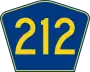 Highway 212 marker