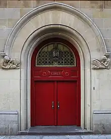 Girls' door to P.S. 116