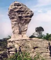 Rock formations at Pa Hin Ngam National Park