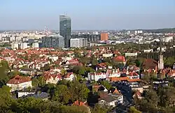 View of Oliwa from the Pachołek Hill