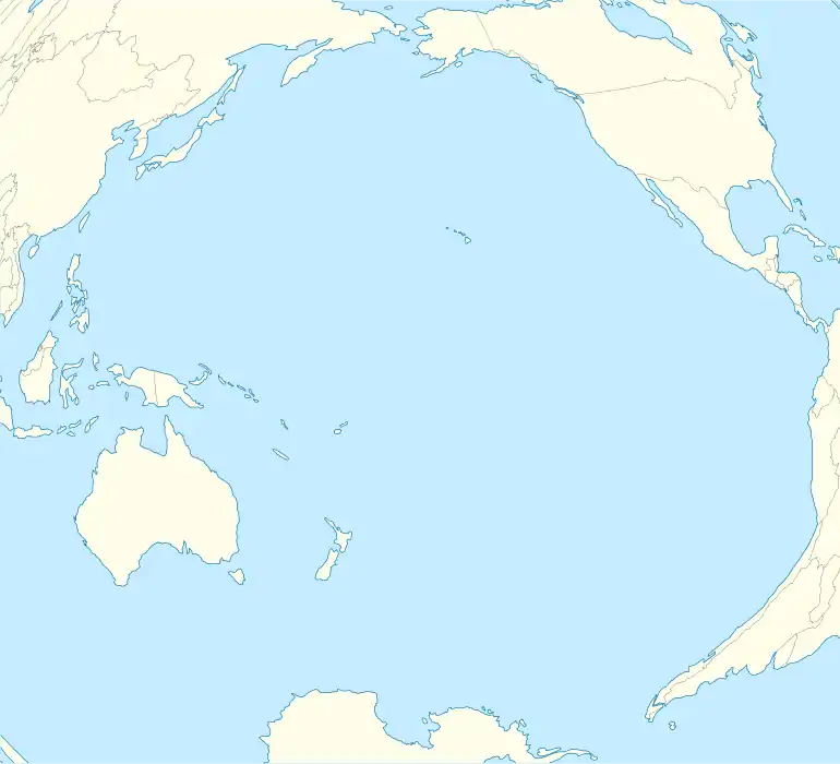 Sandy Island is located in Pacific Ocean