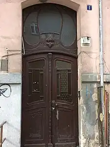 Art Nouveau style gate