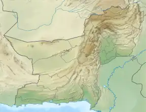 Dalbandin is located in Balochistan, Pakistan