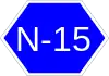 National Highway 15 shield}}