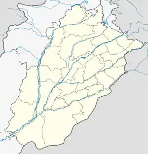 Darya Khan is located in Punjab, Pakistan