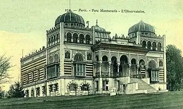 Palais du Bardo, parc Montsouris, Paris