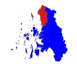 Location in Myeik district