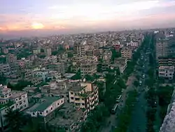 Skyline of Pallabi, Bangladesh