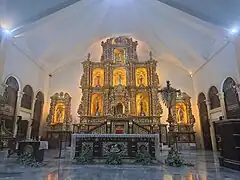 Altar inside the cathedral