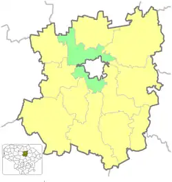 Location of Panevėžys Area Eldership