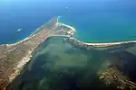 Aerial view of Cape Farina