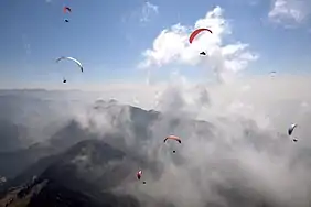 Paragliding in Bir