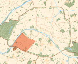 Location within Paris