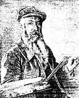 Berrichon: self-portrait, appeared in La Plume in 1904.