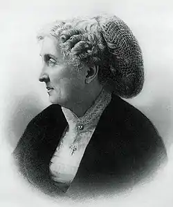 Paulina Kellogg Wright Davis, main organizer of the first National Women's Rights Convention,  author of The History of the National Woman's Rights Movement