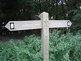 Peddars Way signpost