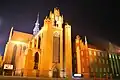 Cathedral at night