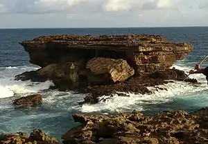 View of Timang beach and Panjang island