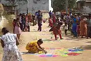 Rangoli competition