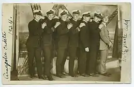 PNS Schoolship Annapolis cadets, 1924. Pennsylvania Nautical School Collection, J Henderson Welles Archives and Library, Independence Seaport Museum. Philadelphia, PA