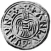 Penny minted in York during the reign of Amlaíb Cuarán (Anlaf Sihtricson) of York