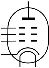 Vacuum tube pentode