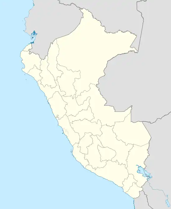 Lunahuaná is located in Peru