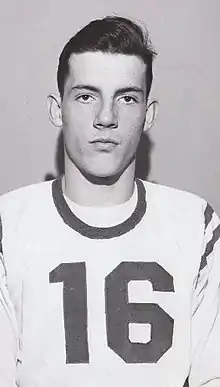 Peter Gent as a high school athlete