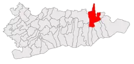 Location in Călărași County