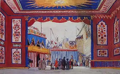 Set for Stravinsky's Petrushka, 1911