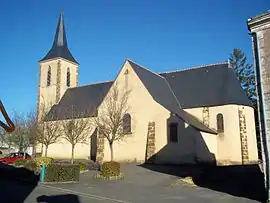 The church of Saint-Martin, in Pezé-le-Robert