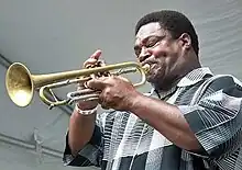 Whitted at the 2005 Indy Jazz Fest