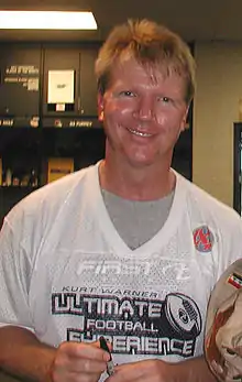 Phil Simms, former quarterback for the New York Giants, MVP of Super Bowl XXI and a 15-year NFL veteran, now a football analyst for the CBS television network