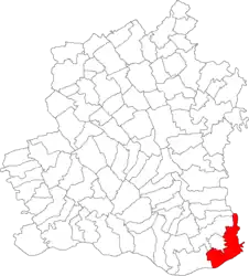 Location in Teleorman County