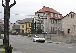 A road through the village