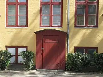 Pilestræde 40C: Cellar entrance