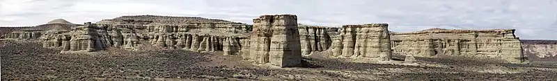 Pillars of Rome in southeastern Oregon, near Rome, Oregon