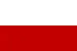 Pilot flag, which is similar to the Polish flag