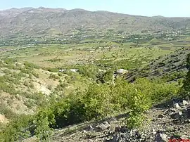 The landscape around Ortaçalı