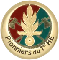 Pionniers of the 1st Foreign Regiment