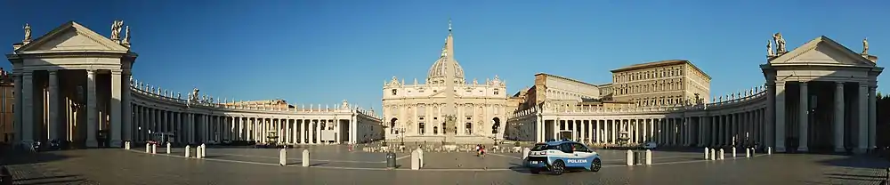 Panorama of St. Peter's Square