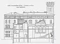 Sectional plan of the Oceanographic Institute