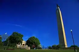 MacDonough Monument in front of City Hall