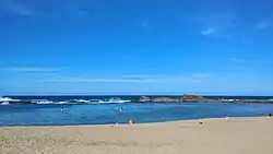 Sardinera Beach in Carrizales