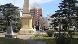 Plaza Castelli, central square of Dolores