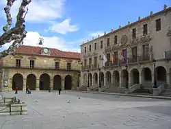 The main square of Soria