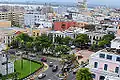 View of the square from San Cristobal Castle.