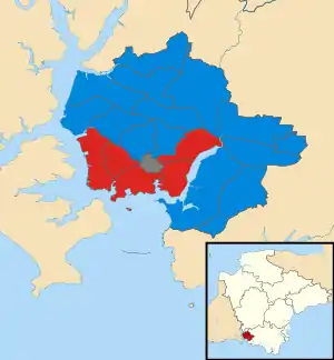 2021 results map