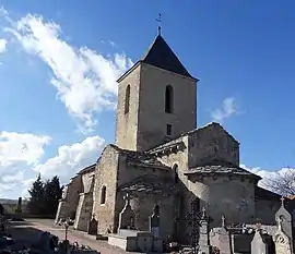 The church in Poëzat