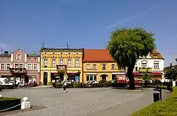 The Pobiedziska market square